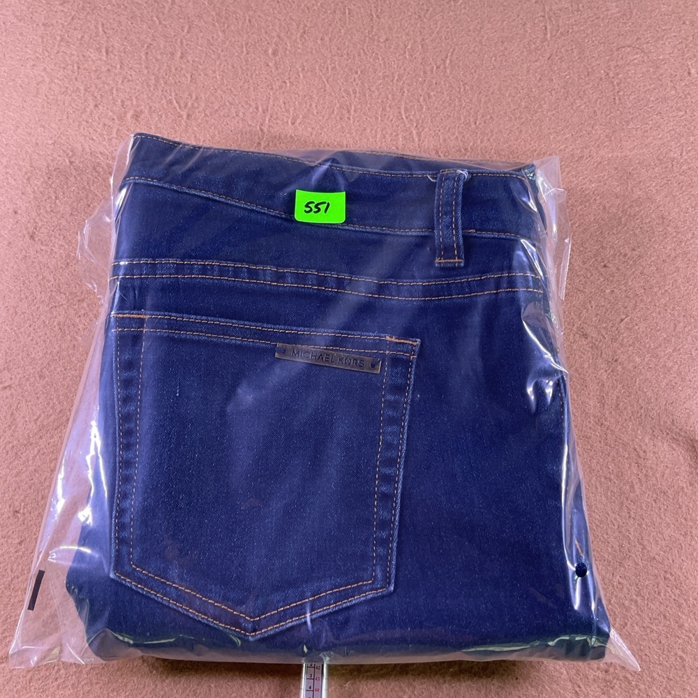 Michael Kors Womens Skinny Jeans Dark Wash Denim Blue Size 14 W36X29L - Picture 13 of 13